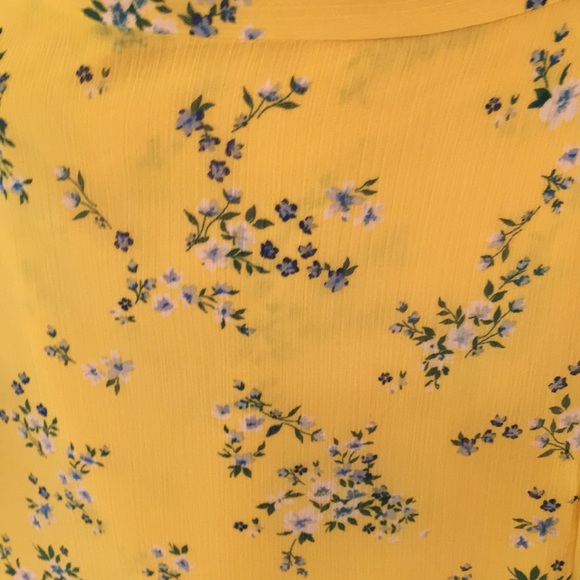 Banana Republic Ruffle-Wrap Dress - Picture 4 of 8